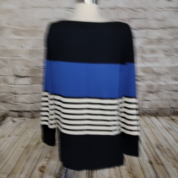 Kate Spade New York Amari Wool Blend Sweater Size M Stripe - Picture 5 of 11